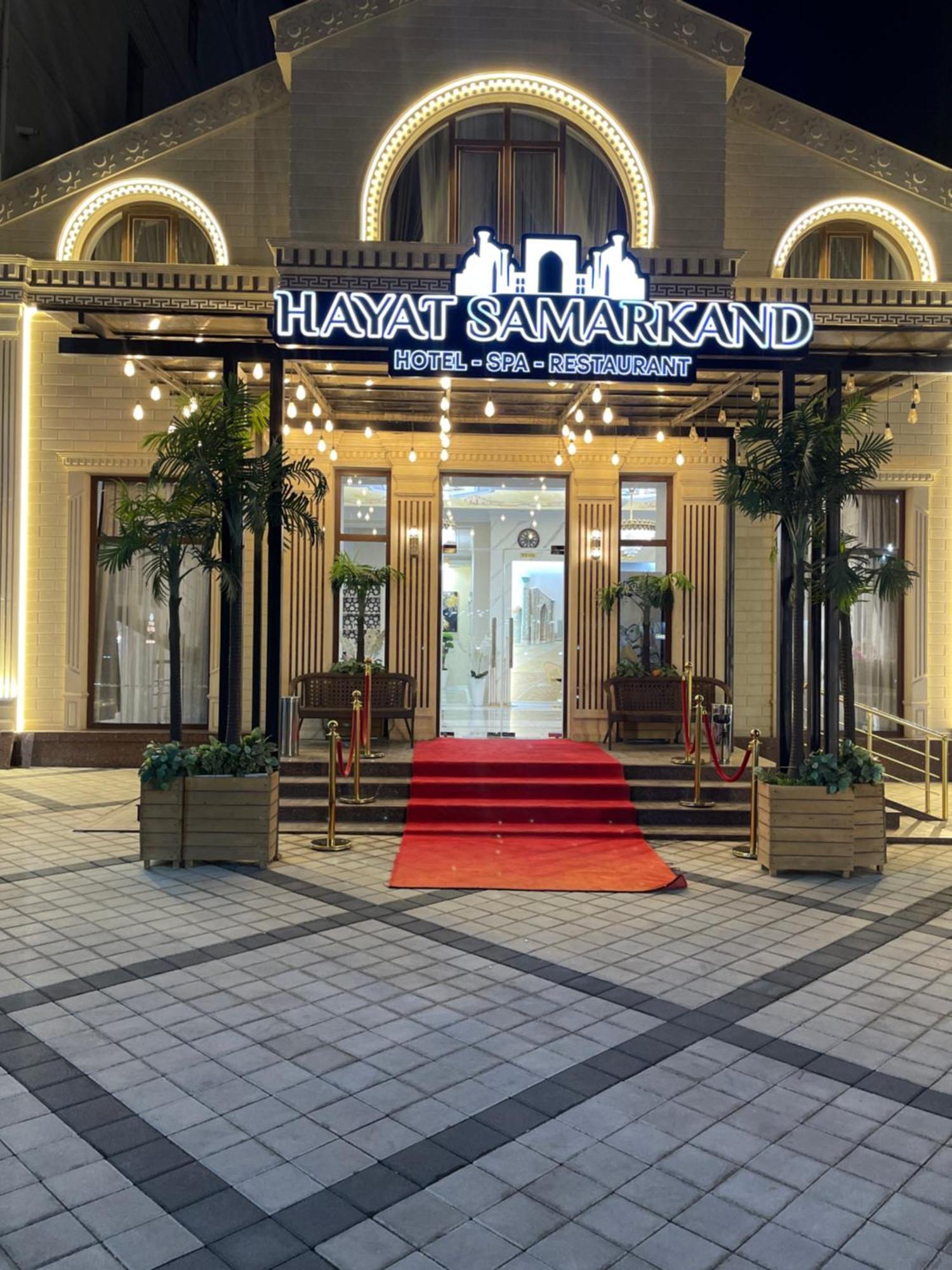 Hayat Samarkand Buitenkant foto
